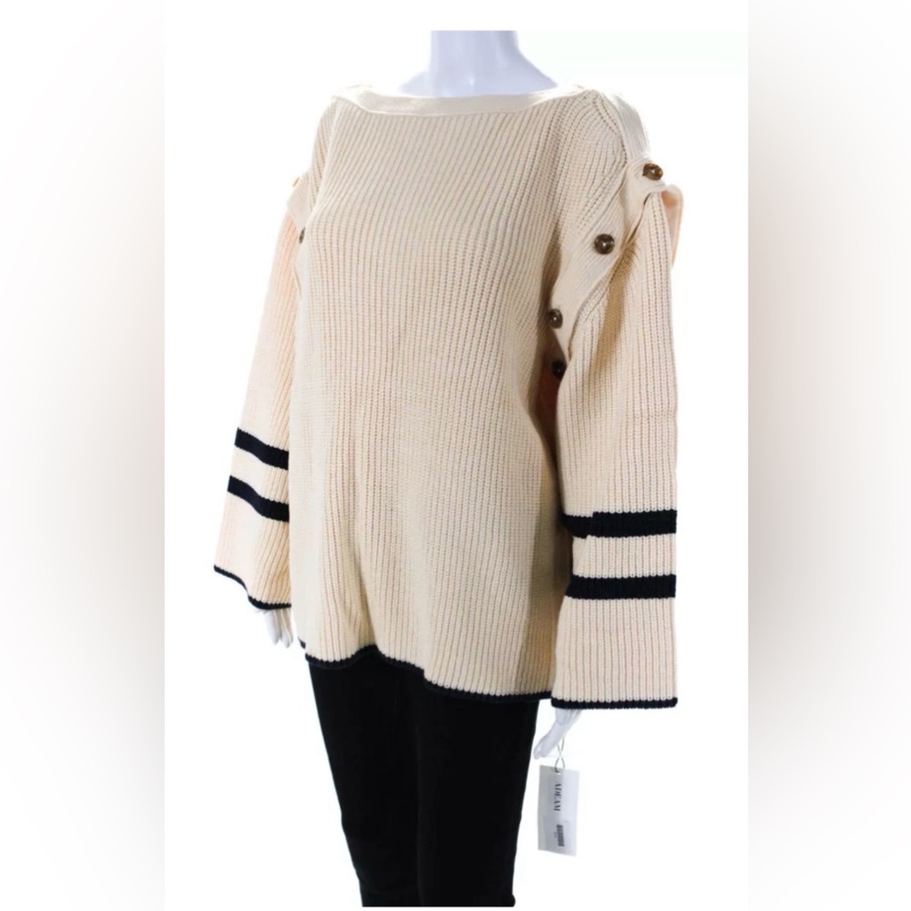 NWT ADEAM chunky oyster sweater women’s Large - Picture 4 of 6